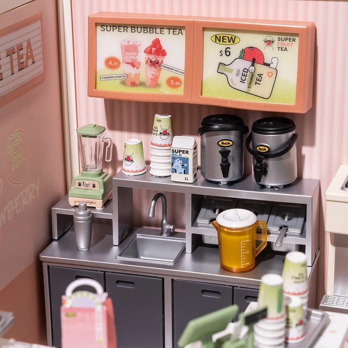 Rolife DW006 DIY Super Store Series - Double Joy Bubble Tea