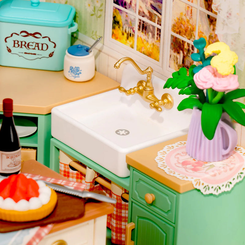 Rolife DW024 Super Creator Farmhouse Kitchen DIY Miniature 3D Plastic Model