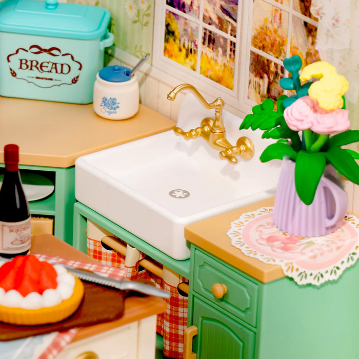 Rolife DW024 Super Creator Farmhouse Kitchen DIY Miniature 3D Plastic Model