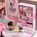 Rolife DW026 Super Creator Pink Beauty Secret DIY Miniature 3D Plastic Model