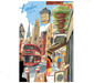 Rolife PT003 1000 Piece Jigsaw Puzzle - Walk in London