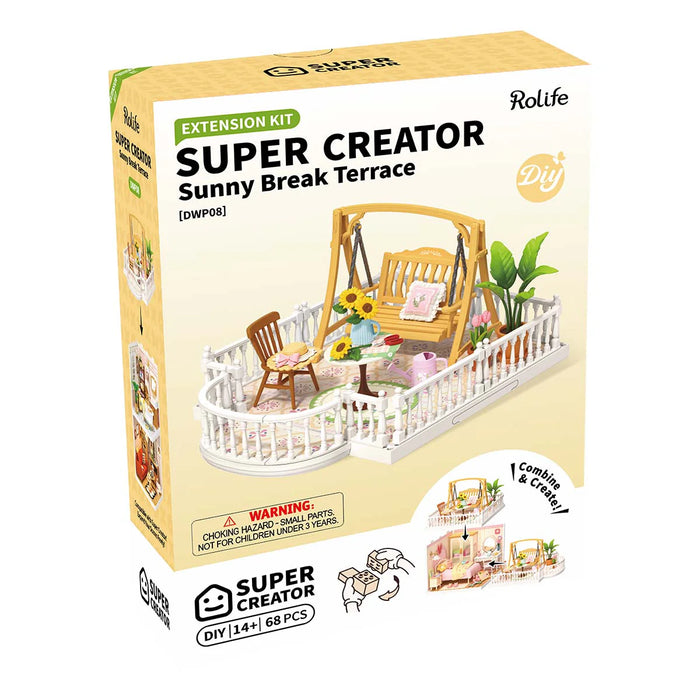 Rolife ROEDWP08 DIY Super Creator Series - Sunny Break Terrace Extension Pack