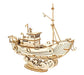 Rolife TG308 Classical 3D Wood Puzzle - Fishing Ship