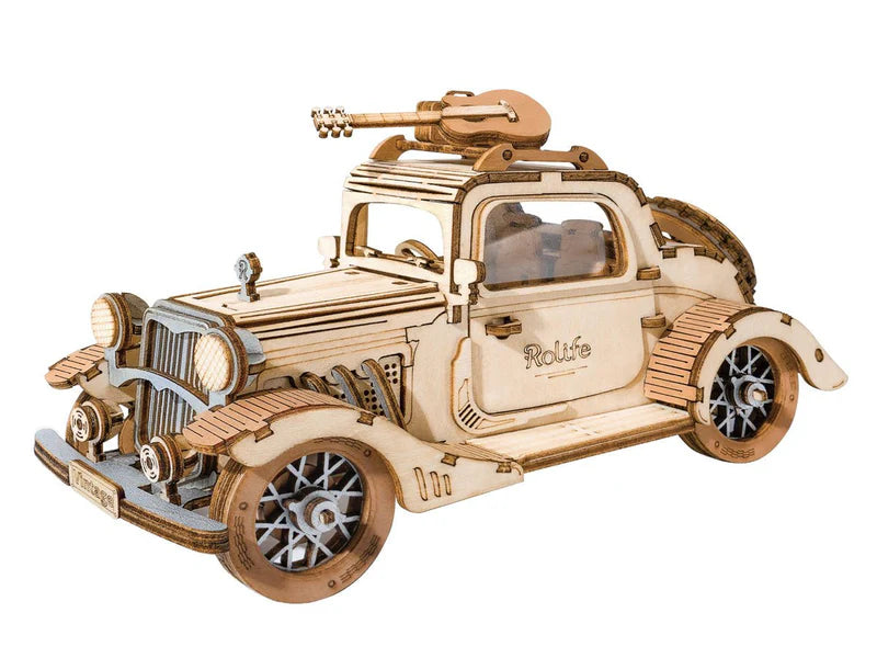 Rolife TG504 Classical 3D Wood Puzzle - Vintage Car
