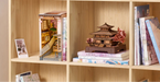 Rolife TGA07 DIY Wooden 3D Puzzle - Sakura Pavilion - Cathedral