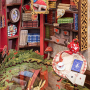Rolife TGB012 DIY Book Nook Kit - Alice Adventure Fall Into Wonder