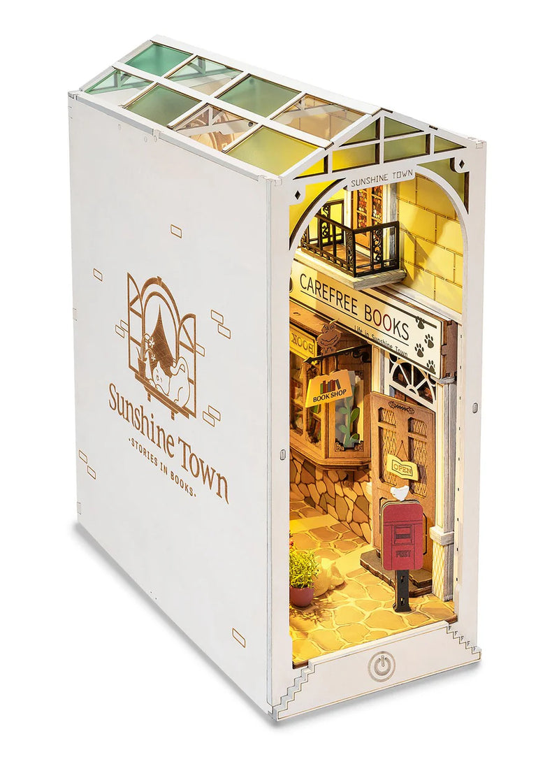 Rolife TGB02 DIY Book Nook Kit - Sunshine Town