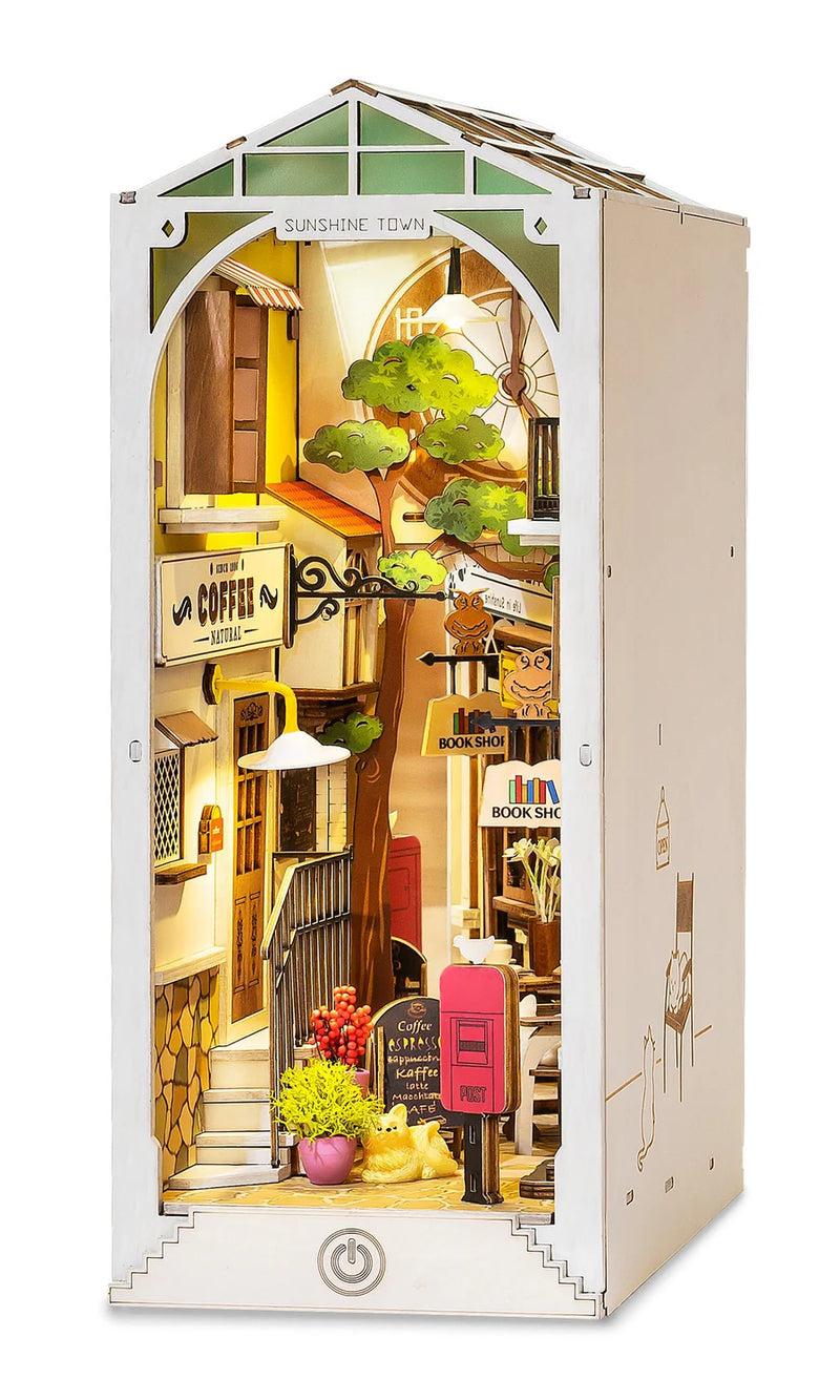 Rolife TGB02 DIY Book Nook Kit - Sunshine Town