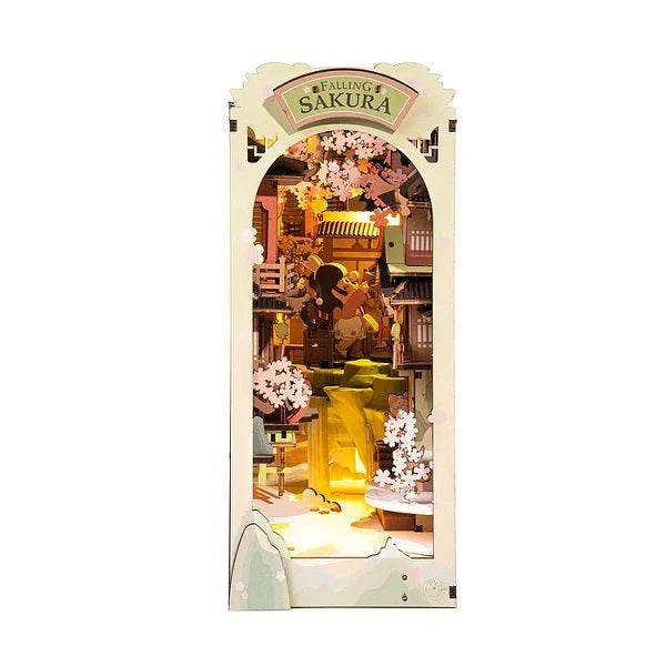 Rolife TGB05 DIY Book Nook Kit - Falling Sakura