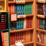 Rolife TGB07 DIY Book Nook Kit - Bookstore