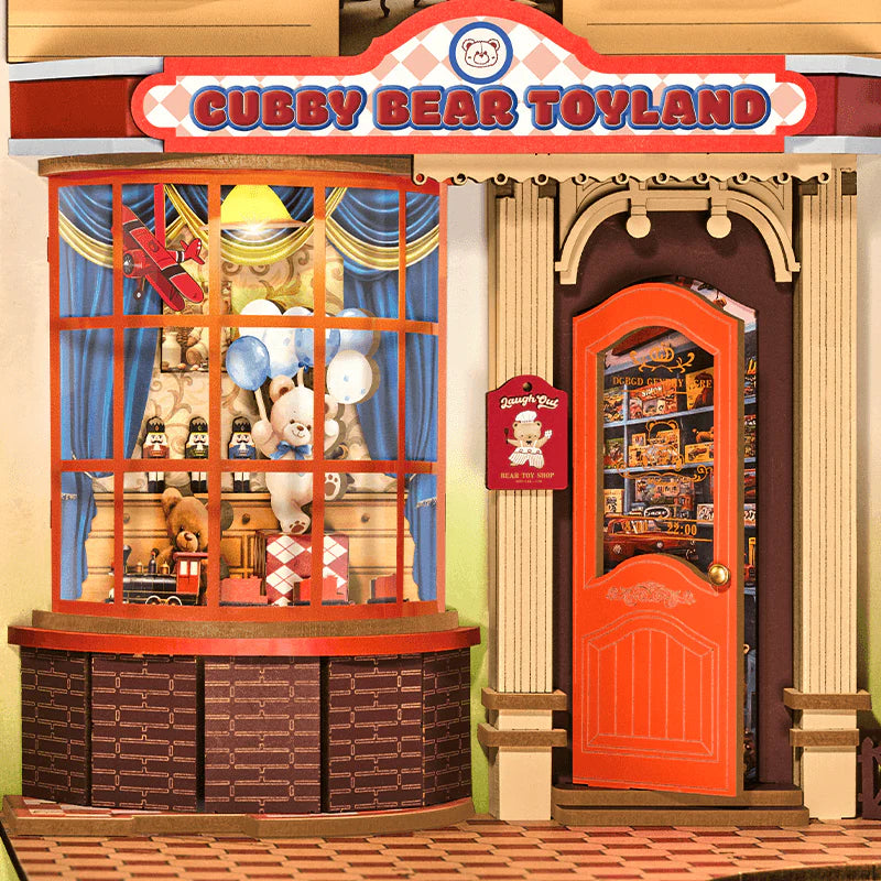 Rolife TGB17 Fairytale Amusement Park Book Nook Miniature 3D Wooden Model Kit