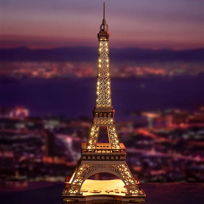 Rolife TGL01 3D Puzzle Creation Set - Night of the Eiffel Tower