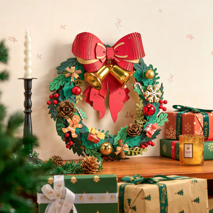 Rolife TGL04 3D Puzzle Creation Set - Christmas Wreath