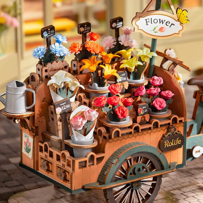 Rolife TGS03 3D Puzzle Creation Set - Blossom Cart