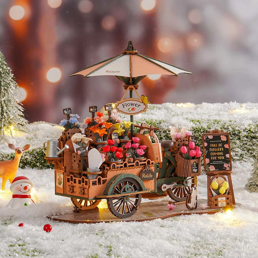 Rolife TGS03 3D Puzzle Creation Set - Blossom Cart
