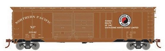 Roundhouse 1001 HO Scale 50' Double Door Boxcar Northern Pacific NP 6531