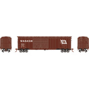 Roundhouse 1005 HO Scale 50' Double Door Boxcar Wabash WAB "Flag" 20920