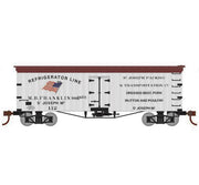 Roundhouse 1022 HO Scale 36' Wood Reefer St. Joseph Packing SJPX 112