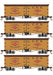 Roundhouse 1023 HO Scale 36' Wood Reefer California Fruit Express CFX 4-Pack #1