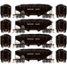Roundhouse 1026 HO Scale 34' Offset Open Hopper Northern Pacific NP 4-Pack #2