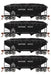 Roundhouse 1026 HO Scale 34' Offset Open Hopper Northern Pacific NP 4-Pack #2