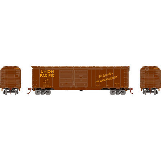 Roundhouse 1030 HO Scale 50' Double Door Boxcar Union Pacific UP "Be Specific" 554375