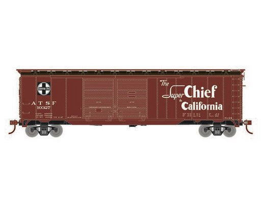 Roundhouse 1033 HO Scale 50' Double Door Boxcar Santa Fe ATSF "Super Chief" 10327