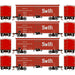 Roundhouse 1041 HO Scale 36' Wood Reefer Swift SRLX 4-Pack #1