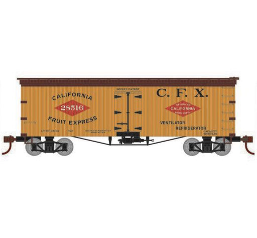 Roundhouse 1043 HO Scale 36' Wood Reefer California Fruit Express CFX 28516