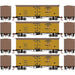 Roundhouse 1044 HO Scale 36' Wood Reefer American Refrigerator Transit ART 4-Pack #2