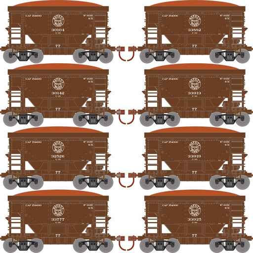 Roundhouse 1163 24' Ore Car w/Load Duluth, Missabe & Iron Range DM&IR 8-Pack #2