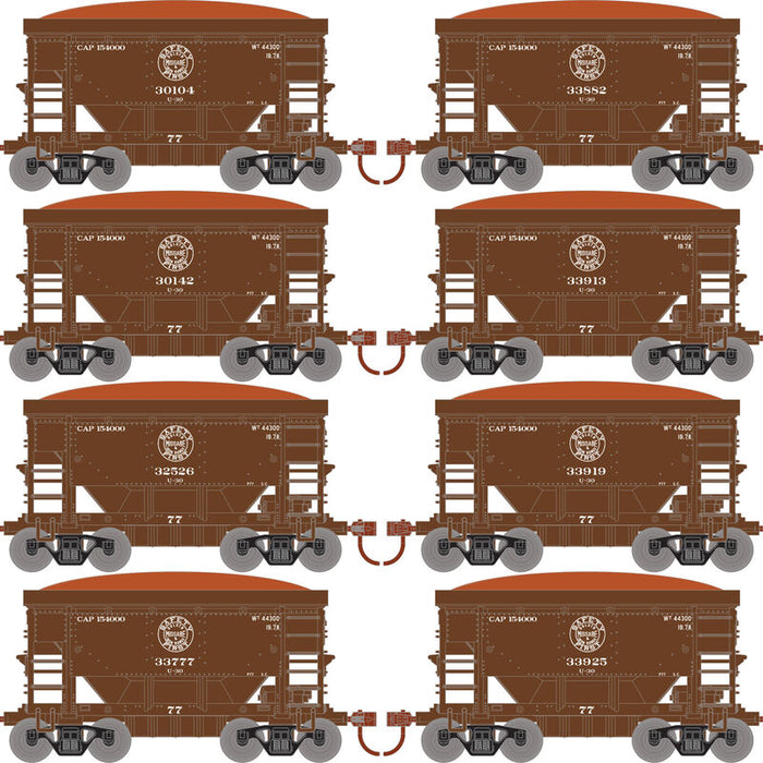 Roundhouse 1163 24' Ore Car w/Load Duluth, Missabe & Iron Range DM&IR 8-Pack #2