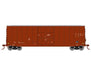 Roundhouse 1175 HO Scale 50' High Cube Smooth Side Box Car Data Only