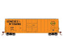 Roundhouse 1179 HO Scale 50' High Cube Smooth Side Box Car Genesee & Wyoming GNWR 12015
