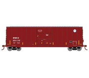 Roundhouse 1181 HO Scale 50' High Cube Smooth Side Box Car Midwest Railcar Corp MCWCX 551172