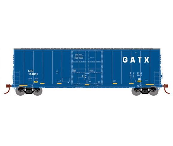 Roundhouse 1188 HO Scale 50' High Cube Smooth Side Box Car GATX 101001