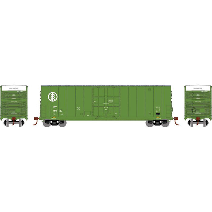 Roundhouse 1189 HO Scale 50' High Cube Smooth Side Box Car International Bridge & Terminal IBT 19427