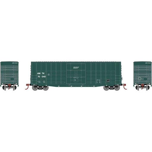 Roundhouse 1304 HO Scale 50' High Cube Plug Door Boxcar Amtrak AMTK 70040