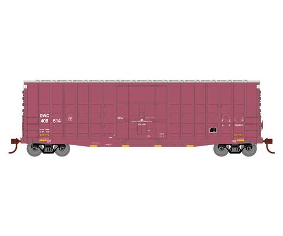 Roundhouse 1310 HO Scale 50' High Cube Plug Door Boxcar Canadian National DWC 409514