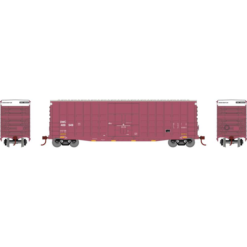 Roundhouse 1311 HO Scale 50' High Cube Plug Door Boxcar Canadian National DWC 409549