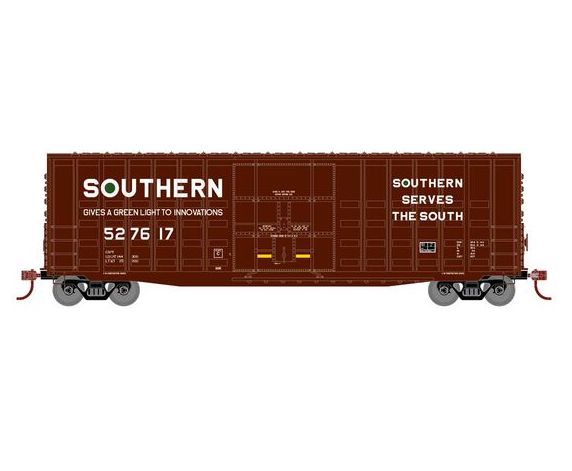 Roundhouse 1312 HO Scale 50' High Cube Plug Door Boxcar Southern SOU 527617