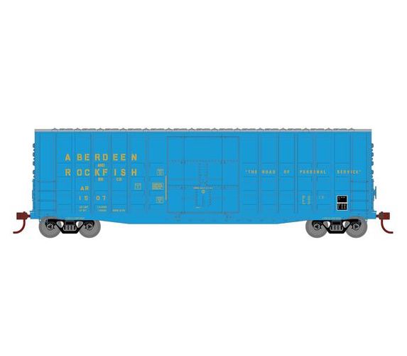 Roundhouse 1318 HO Scale 50' High Cube Plug Door Boxcar Aberdeen and Rockfish AR 1507