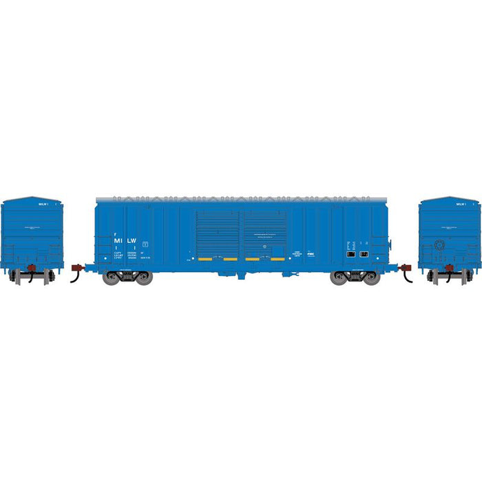 Roundhouse 1361 HO Scale 50' FMC 5283 DBL Door Boxcar Milwaukee Road MILW 156071