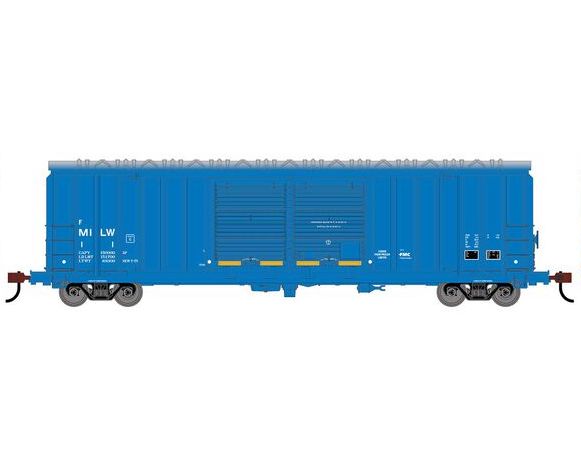 Roundhouse 1361 HO Scale 50' FMC 5283 DBL Door Boxcar Milwaukee Road MILW 156071