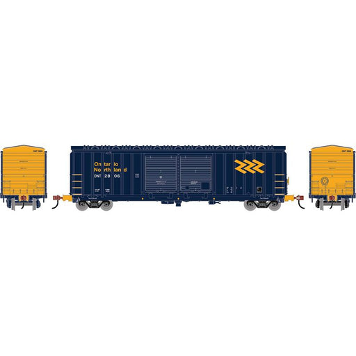 Roundhouse 1367 HO Scale 50' FMC 5283 DBL Door Boxcar Ontario Northland ONT 2806