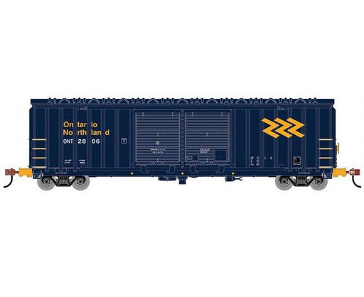 Roundhouse 1367 HO Scale 50' FMC 5283 DBL Door Boxcar Ontario Northland ONT 2806