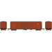 Roundhouse 1371 HO Scale 50' FMC 5283 DBL Door Boxcar Arkansas & Missouri AM 2028