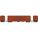 Roundhouse 1372 HO Scale 50' FMC 5283 DBL Door Boxcar Arkansas & Missouri AM 2036