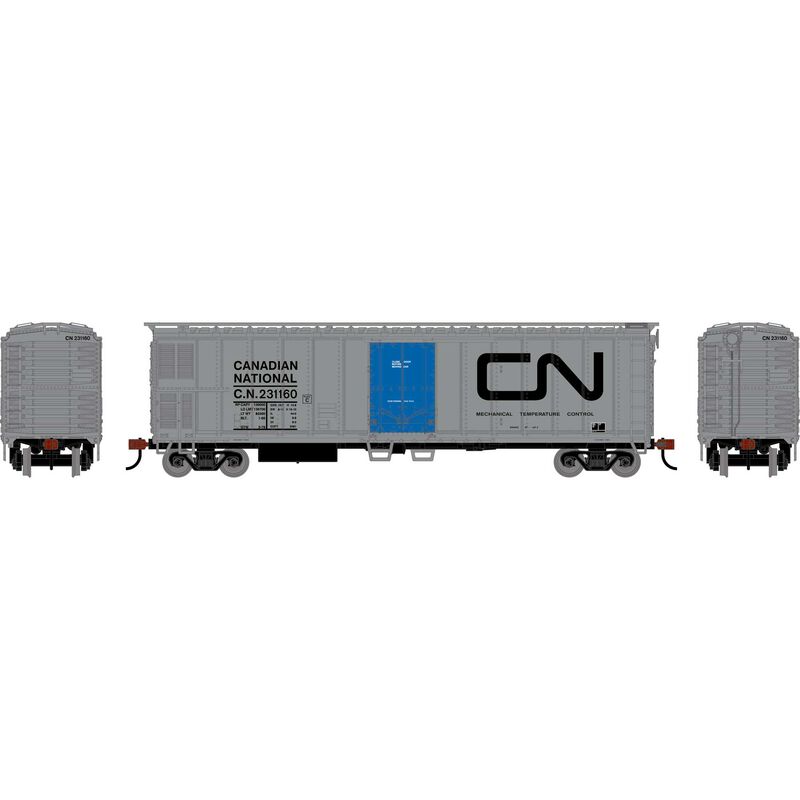 Roundhouse 1451 HO Scale 50' Mechanical Reefer Canadian National CN 231160
