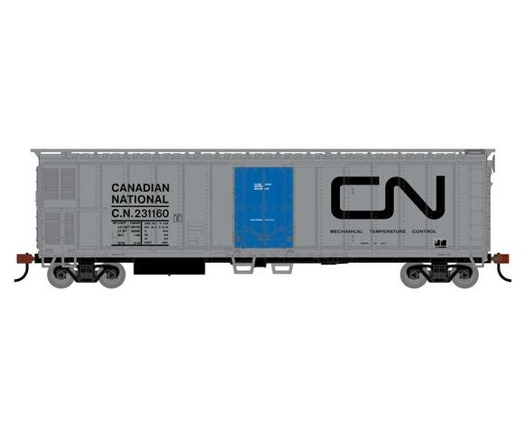 Roundhouse 1451 HO Scale 50' Mechanical Reefer Canadian National CN 231160